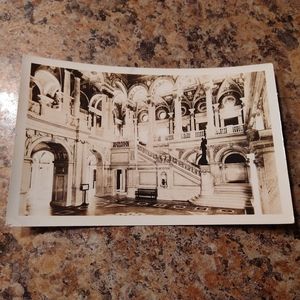Vtg 1920-1945 Library of Congress RPPC Postcard